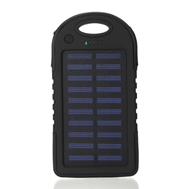 Chargeur Solaire Portable étanche 12000 Mah avec 2 Ports