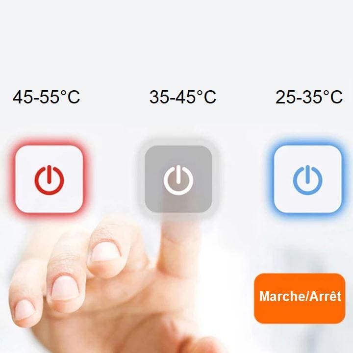 Doudoune sans Manche Chauffante électrique Usb Homme