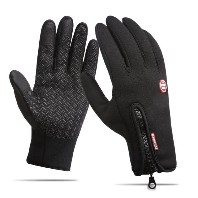 Gants Homme / Femme Compatible écran Tactile Noir / s