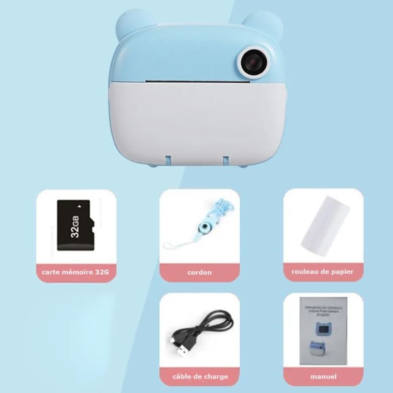 Appareil Photo Instantané pour Enfant | Lilikdo
