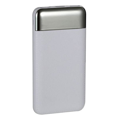 Batterie Externe 30000 Mah avec Indicateur de Charge Blanc