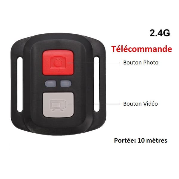 Caméra D’action Sport étanche 4k Ultra Hd / 16mp Grand