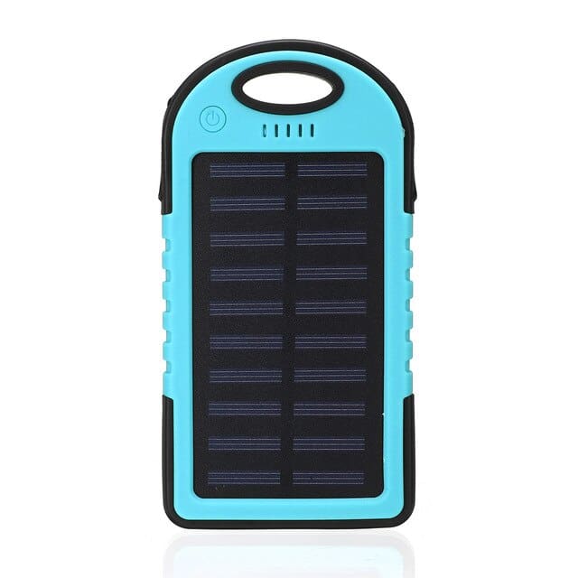 Chargeur Solaire Portable étanche 12000 Mah avec 2 Ports