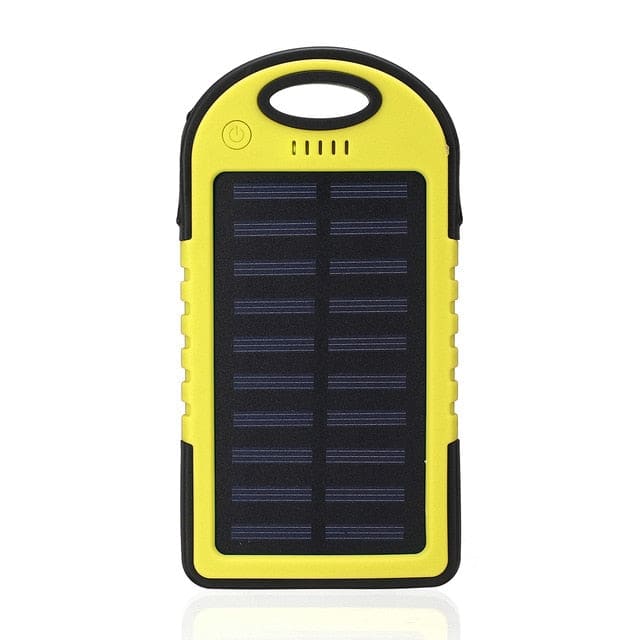 Chargeur Solaire Portable étanche 12000 Mah avec 2 Ports