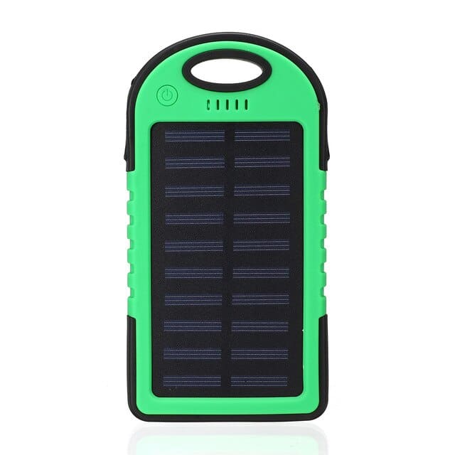 Chargeur Solaire Portable étanche 12000 Mah avec 2 Ports