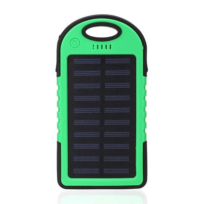 Chargeur Solaire Portable étanche 12000 Mah avec 2 Ports