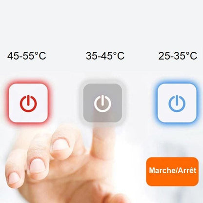 Doudoune sans Manche Chauffante électrique Usb Homme