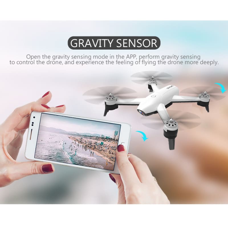 Drone Avec Double Caméra 4k Ultrahd Grand Angle Wifi Fpv