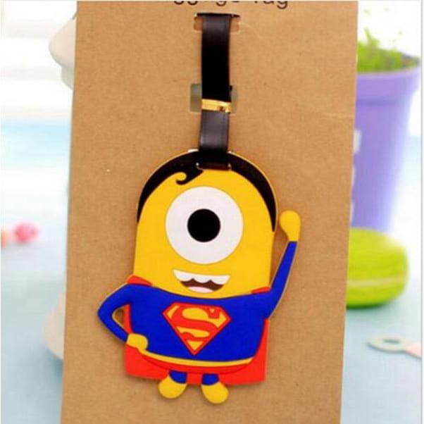 Étiquette de Bagage Fun & Cartoon en Silicone 15 | Lilikdo