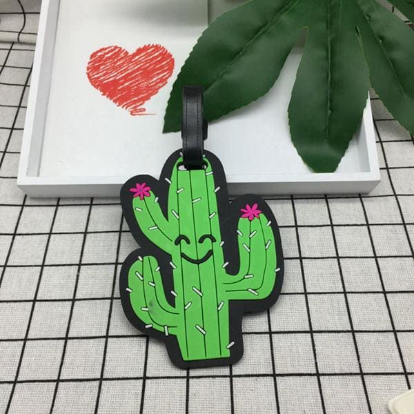 Étiquette de Bagage Fun & Cartoon en Silicone 19 | Lilikdo