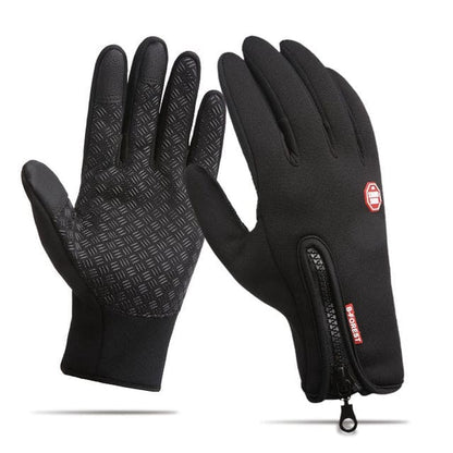 Gants Homme / Femme Compatible écran Tactile Noir / s